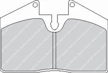 FERODO FCP451H DS2500 Brake pads