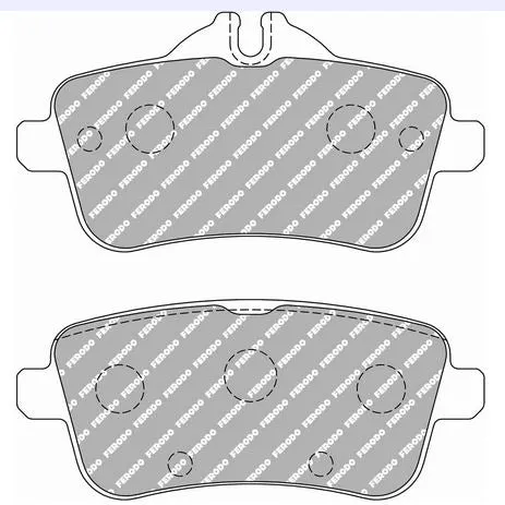 FERODO FCP4587H DS2500 Rear Brake Pads MERCEDES-Benz CLA 45 AMG (C117)/SLK 55 AMG (R172) LUCAS/TRW