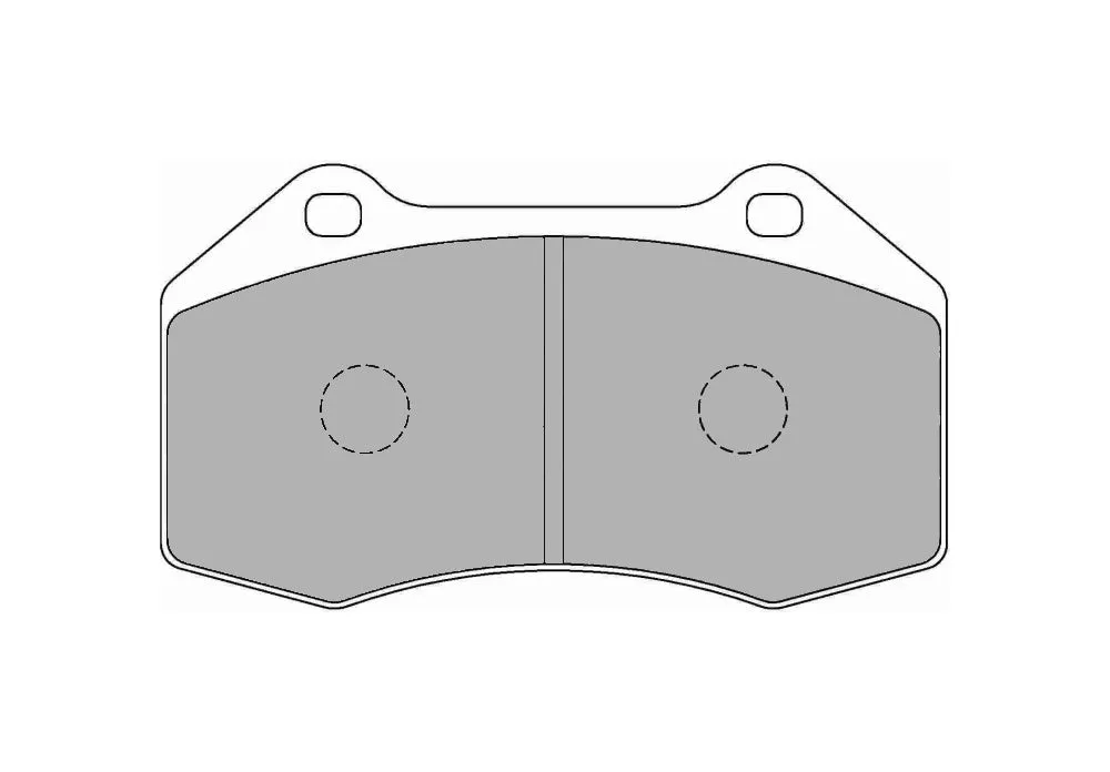 FERODO FCP4821H DS2500 Front brake pads FIAT 1.4 Abarth / MAZDA MX-5 IV