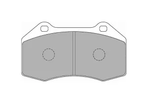 FERODO FCP4821H DS2500 Front brake pads FIAT 1.4 Abarth / MAZDA MX-5 IV