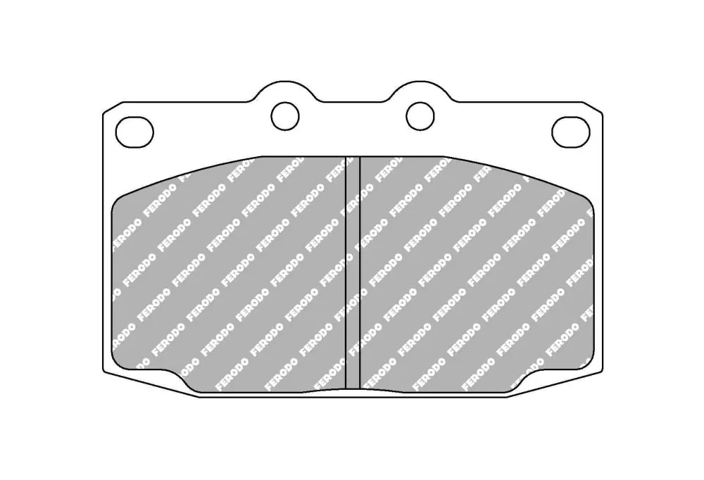 FERODO FCP483H DS2500 Brake pads front MAZDA RX7