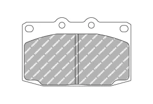 FERODO FCP483H DS2500 Brake pads front MAZDA RX7