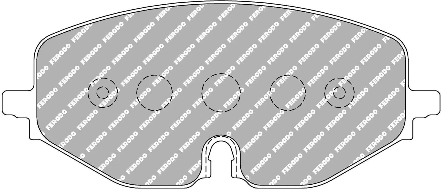 FERODO FCP5194H Front brake pads DS2500 VW Golf VIII 2.0 GTi / SKODA Octavia V RS