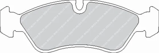 FERODO FCP584H DS2500 Brake pads