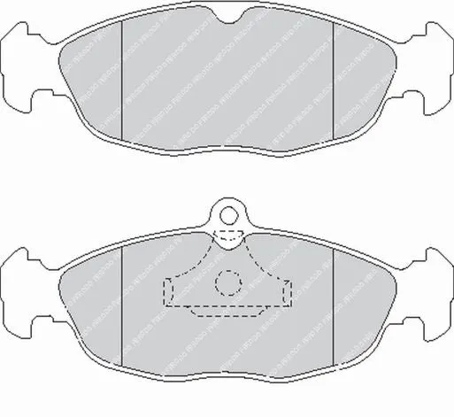 FERODO FCP732H DS2500 Brake pads