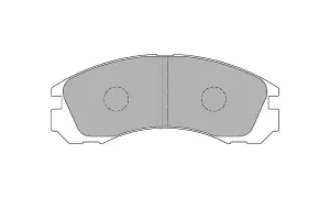 FERODO FCP765H DS2500 Brake pads front MITSUBISHI LANCER / MONTERO / PAJERO