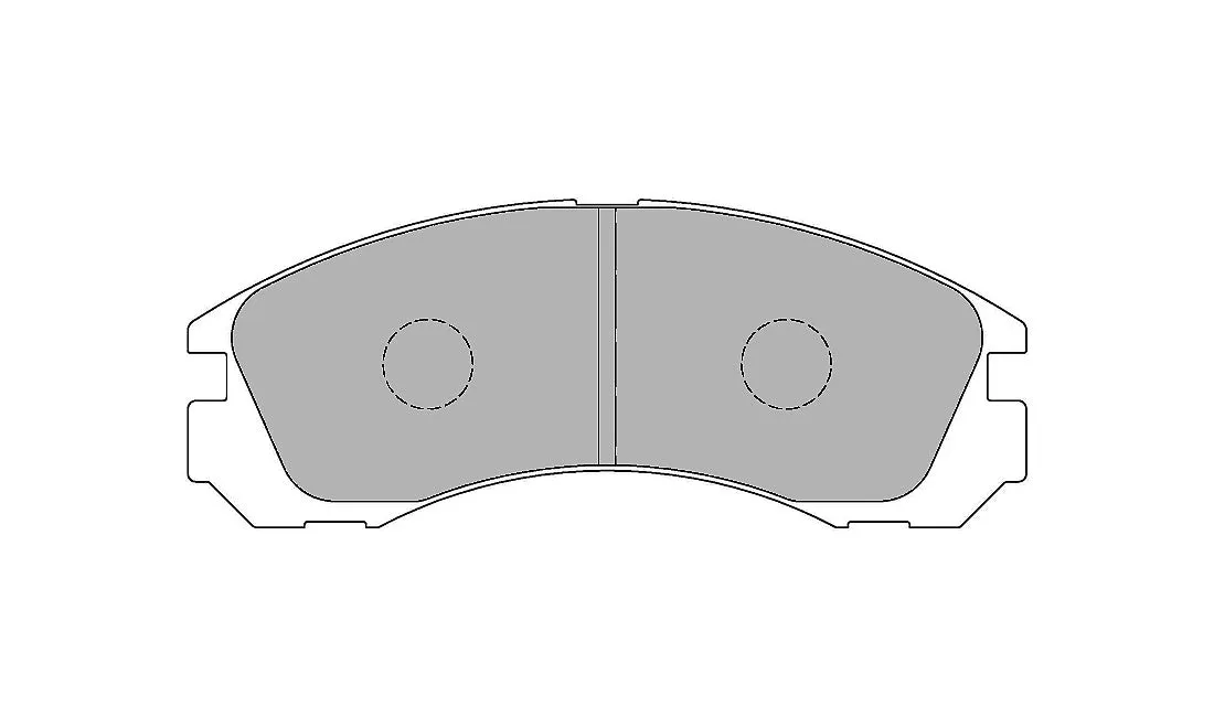 FERODO FCP765H DS2500 Brake pads front MITSUBISHI LANCER / MONTERO / PAJERO