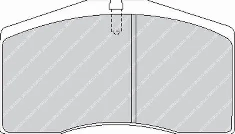 FERODO FCP891H DS2500 Brake pads