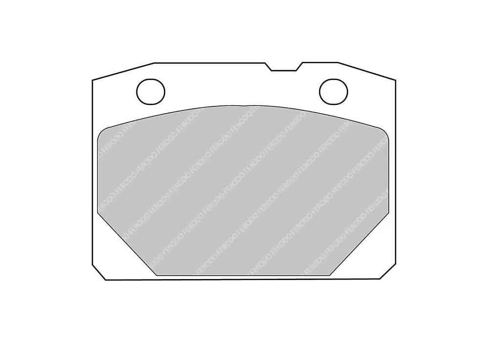 FERODO FCP96H DS2500 Front brake pads for LADA NOVA