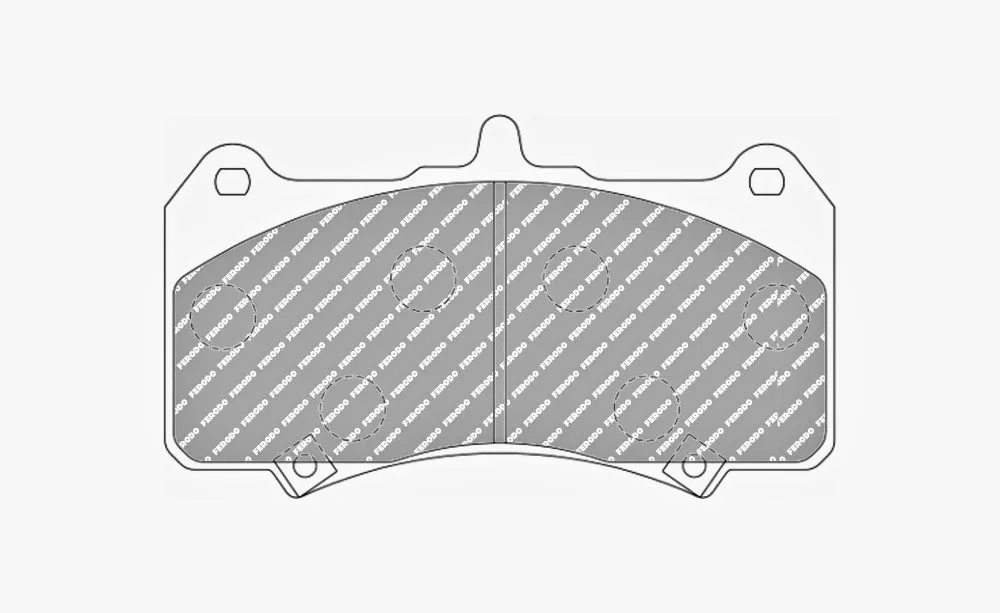 FERODO FRP3147H DS2500 Brake pads AP RACING Radi-Cal CP7555D70