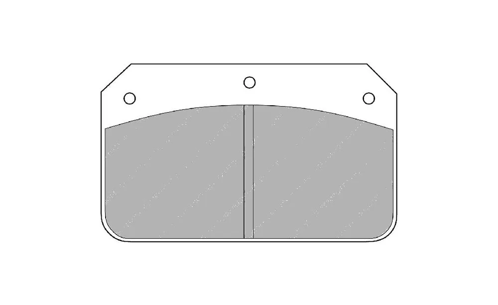 FERODO FRP502H DS2500 ALCON PNF0084X284