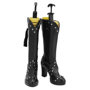 Final Fantasy VII Remake Tifa Lockhart Boots Halloween Costumes Accessory Cosplay Shoes