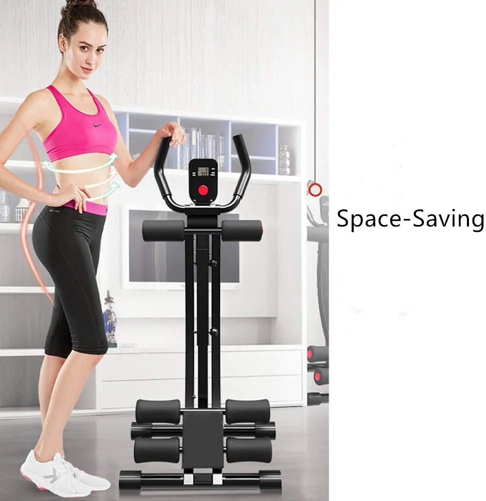 Fitlaya Fitness Core & Abdominal Trainers AB Workout Machine Home Gym Strength Training Ab Cruncher Foldable Fitness Equipment