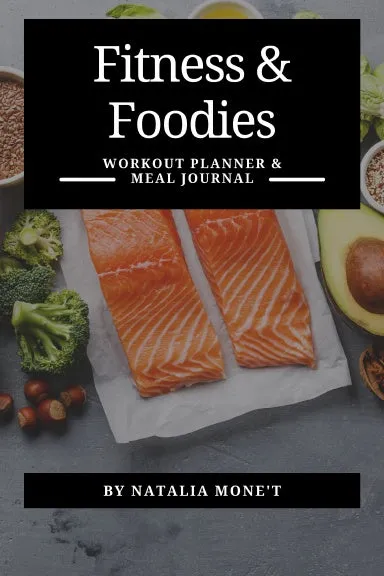 Fitness & Foodies Journal Meal Workout Planner