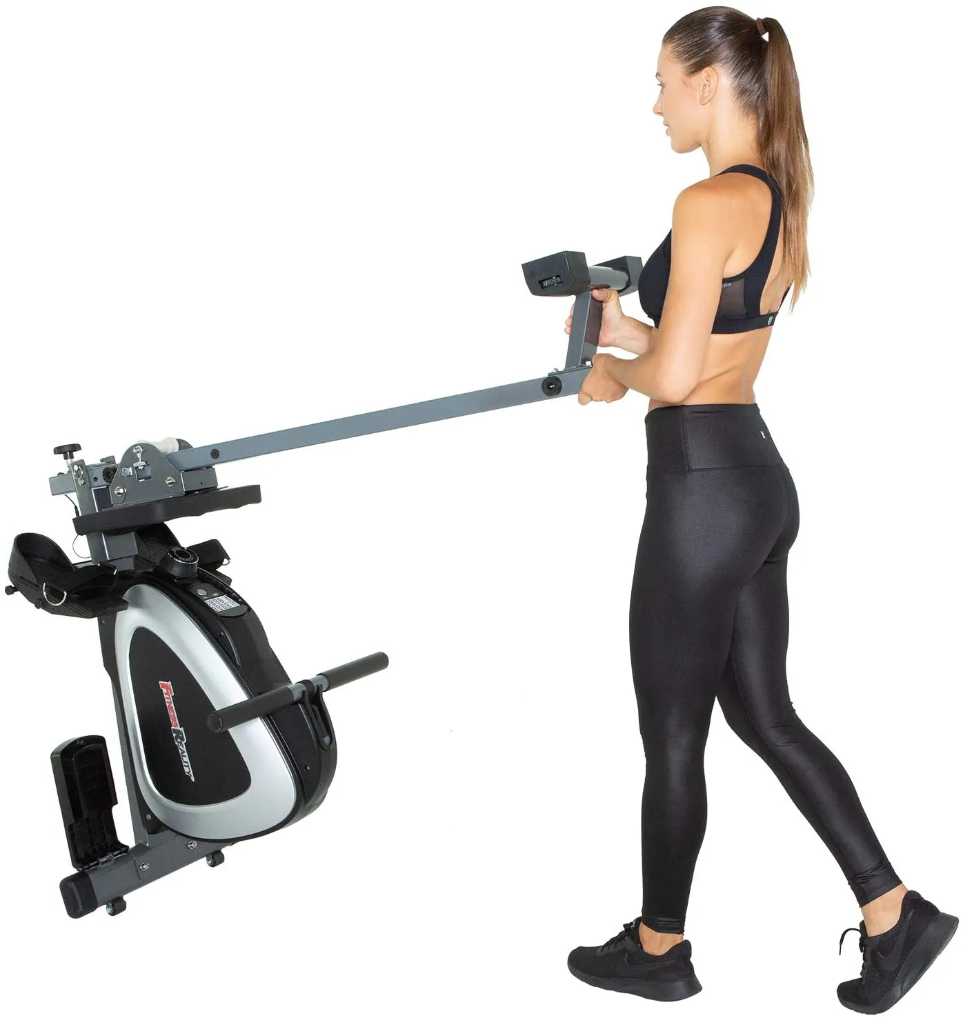 Fitness Reality 1000 Plus Bluetooth Magnetic Rowing Rower with Extended Optional Full Body Exercises