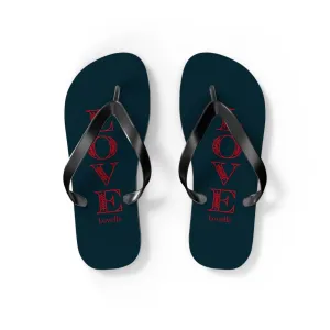 Flip Flops Unisex Typography