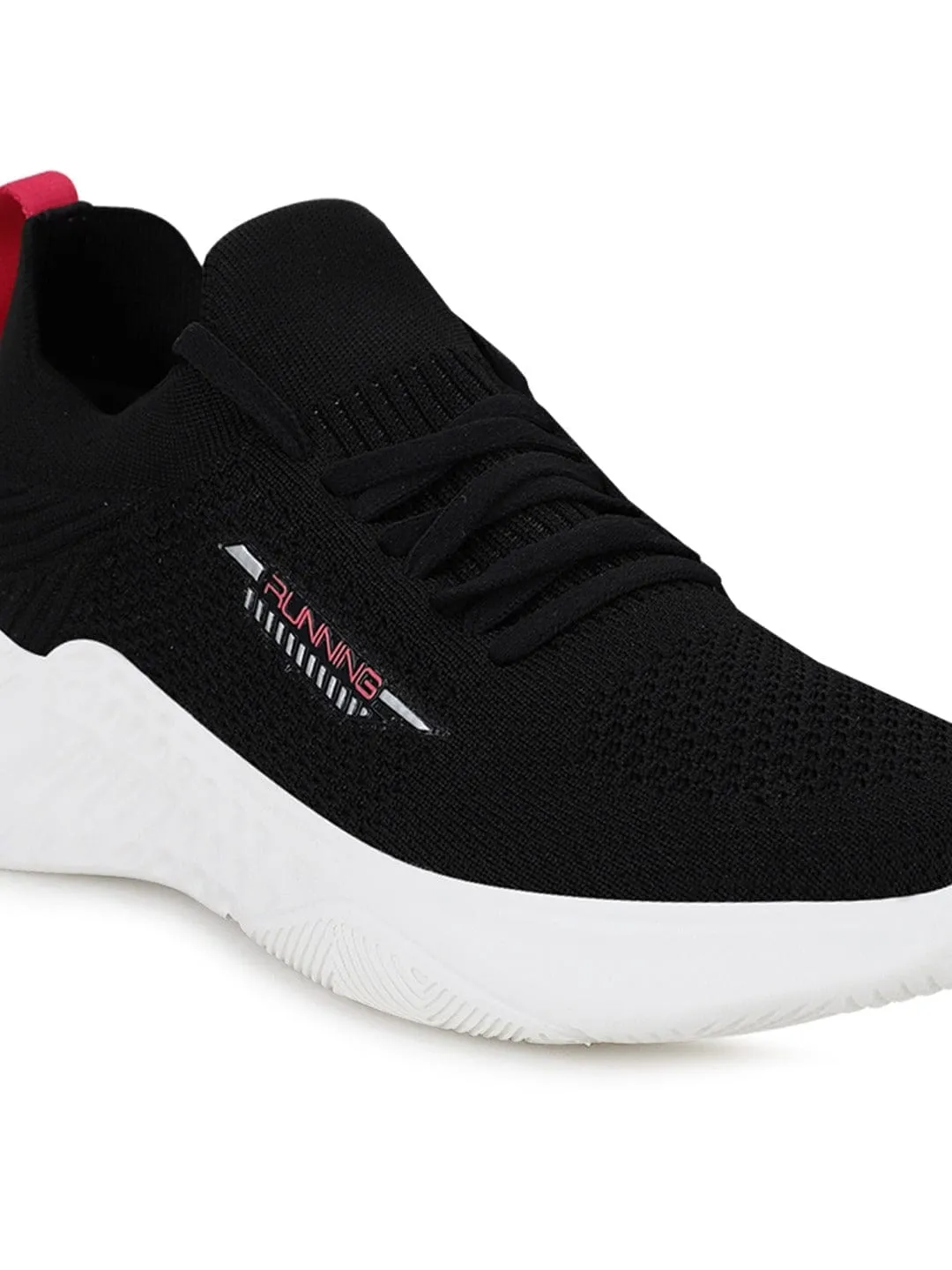 FLOSS Black Women's Walking Shoes