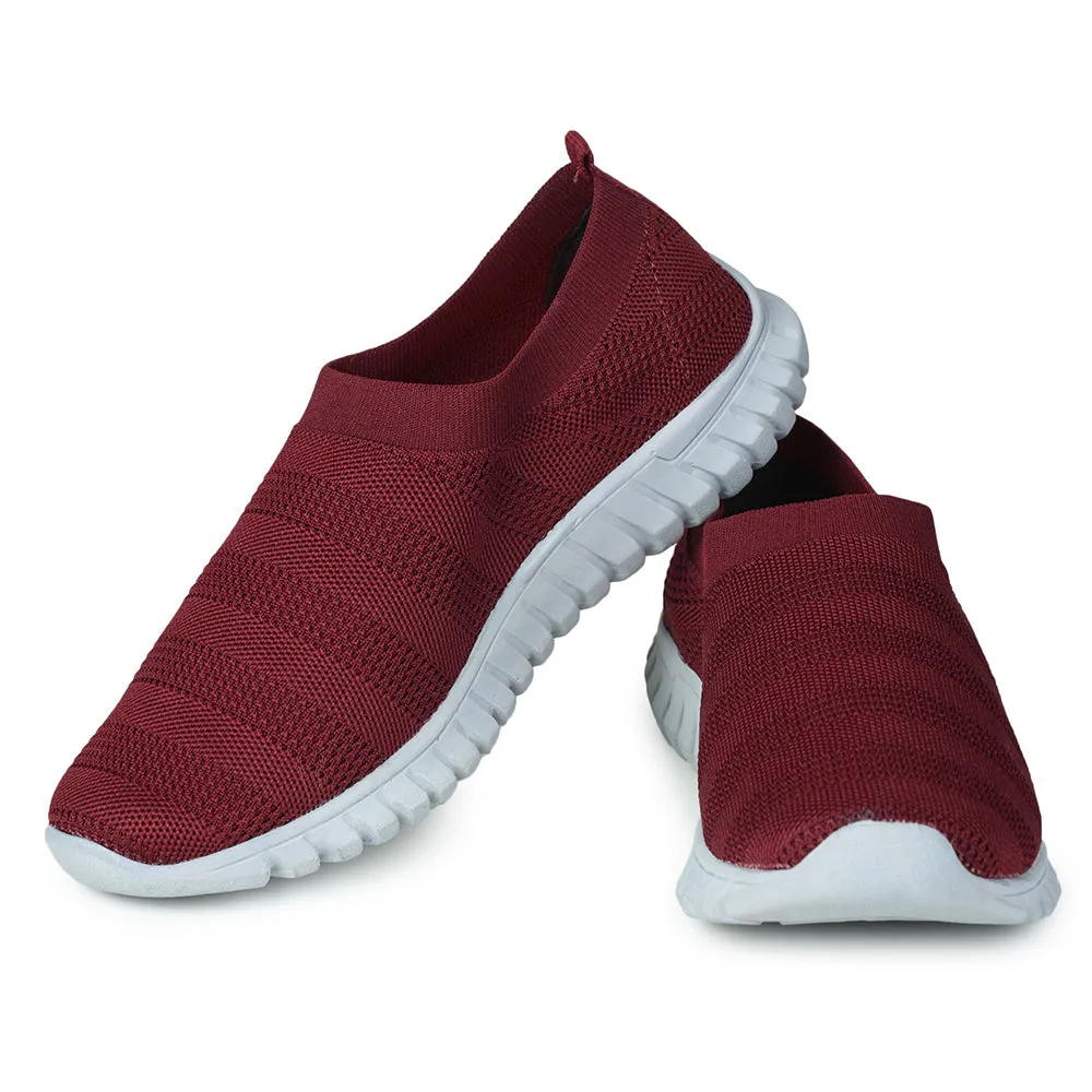 Force 10 By Liberty Men Sports Walking Shoes - Maroon (MONTES-15)