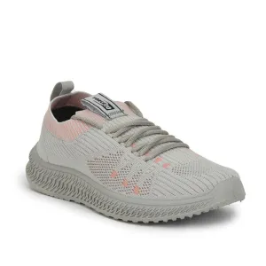 Force 10 Sports Lacing Shoes For Ladies (Grey) GRACE-2 By Liberty