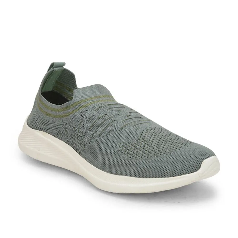 Force 10 Sports Non Lacing Shoe For Men (Green) SIMON-E By Liberty