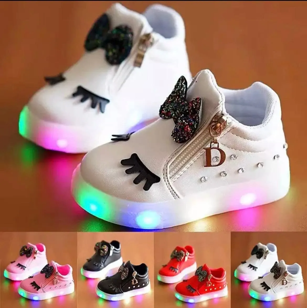 Girls Led Light Shoes