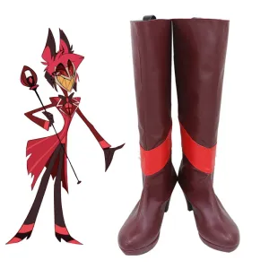 Hazbin Hotel Alastor Shoes Cosplay Boots