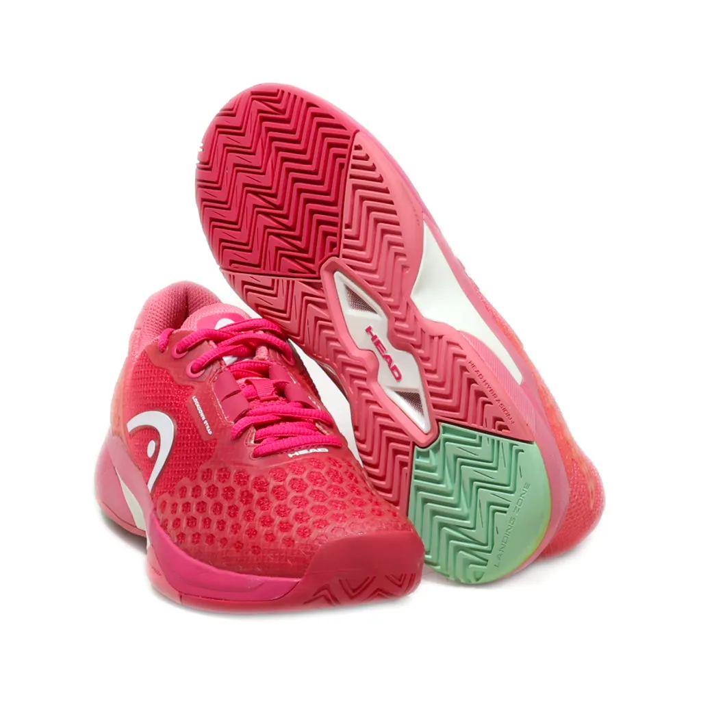 Head Revolt Sport Shoes Leather Pink Colour For Women