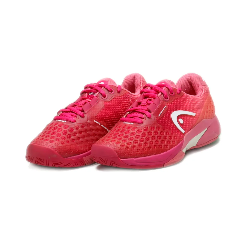 Head Revolt Sport Shoes Leather Pink Colour For Women