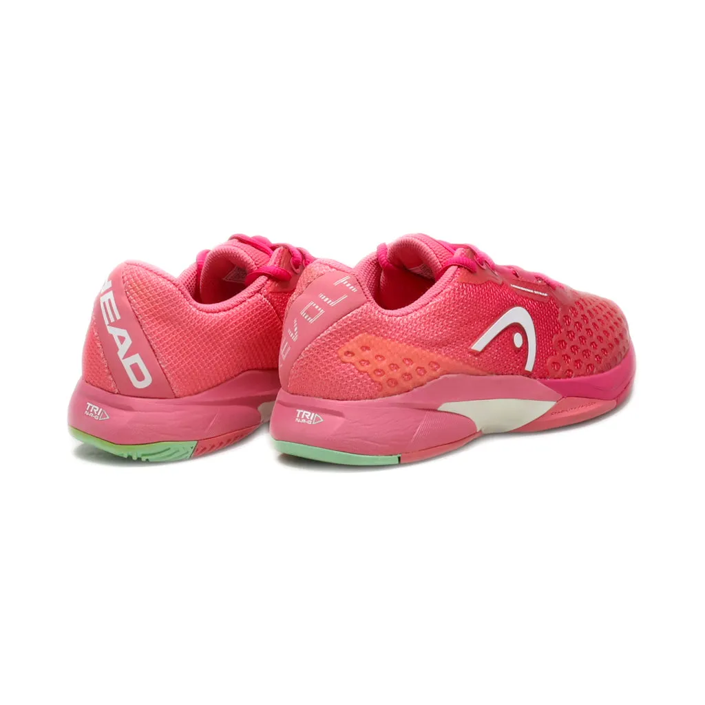 Head Revolt Sport Shoes Leather Pink Colour For Women