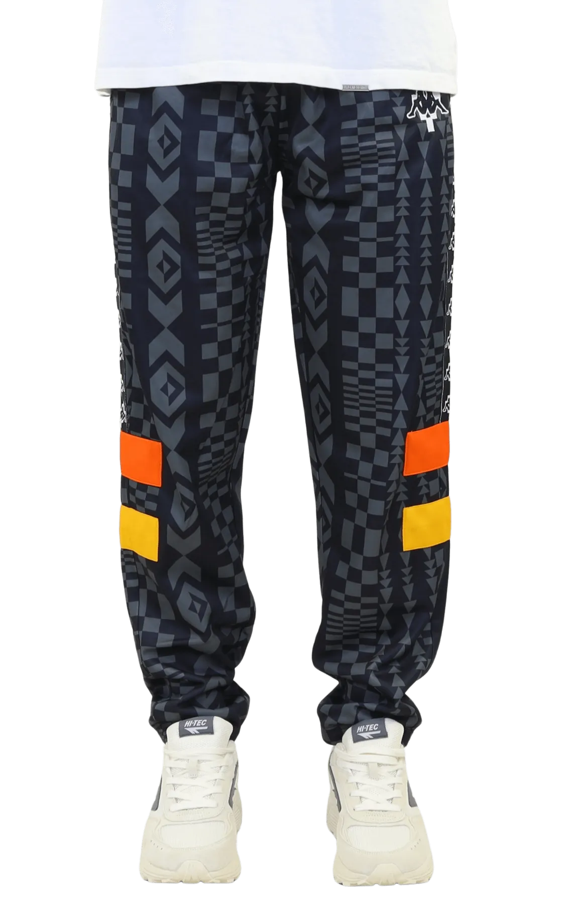 Heren Aop Folk Kappa Track Pants