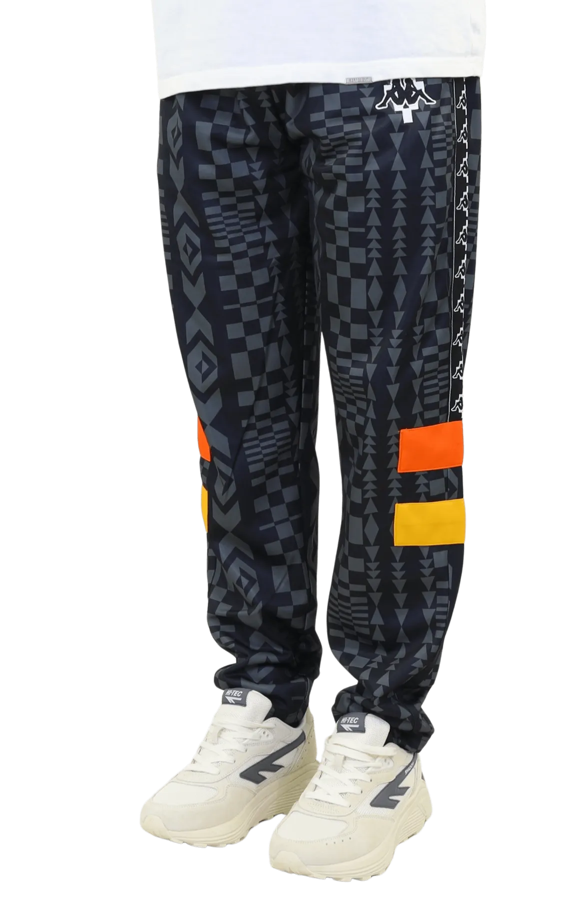 Heren Aop Folk Kappa Track Pants