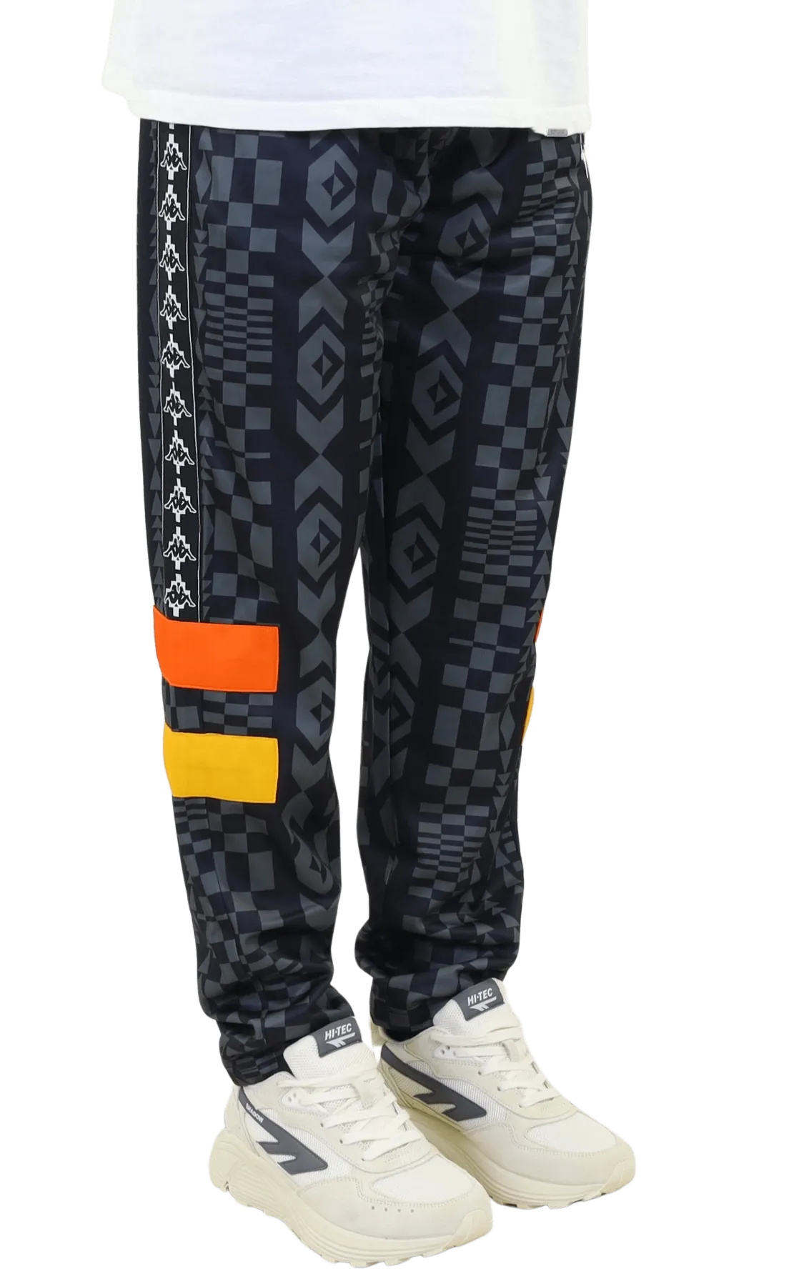 Heren Aop Folk Kappa Track Pants