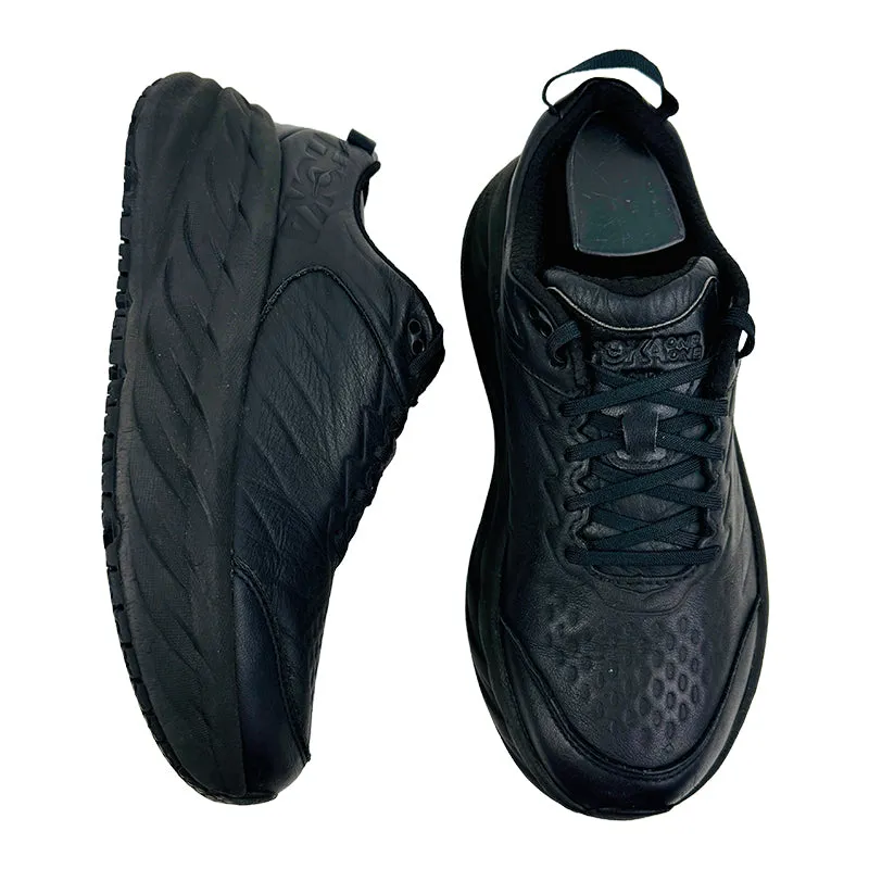 Hoka One One Bondi SR Black Running Shoes (Size 40.5) - 1110521 BBLC