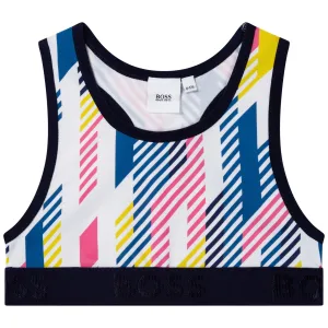 HUGO BOSS - Cropped Sports Top - Multi