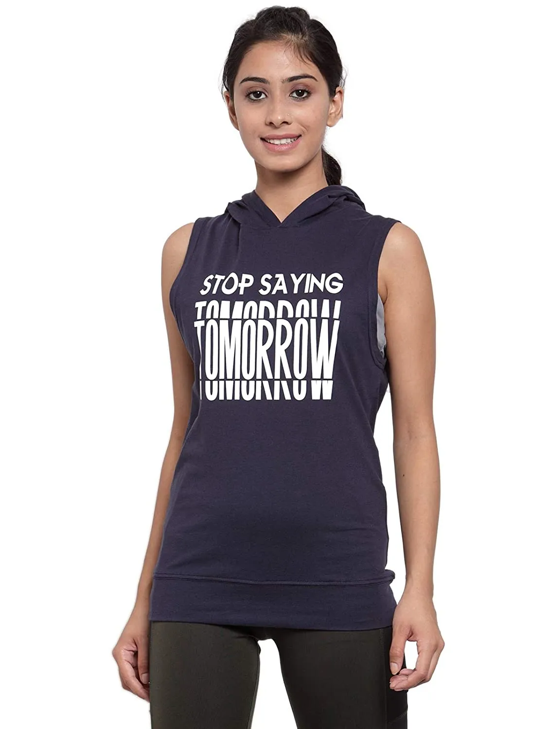 Invincible Women's Sleeveless Hoody