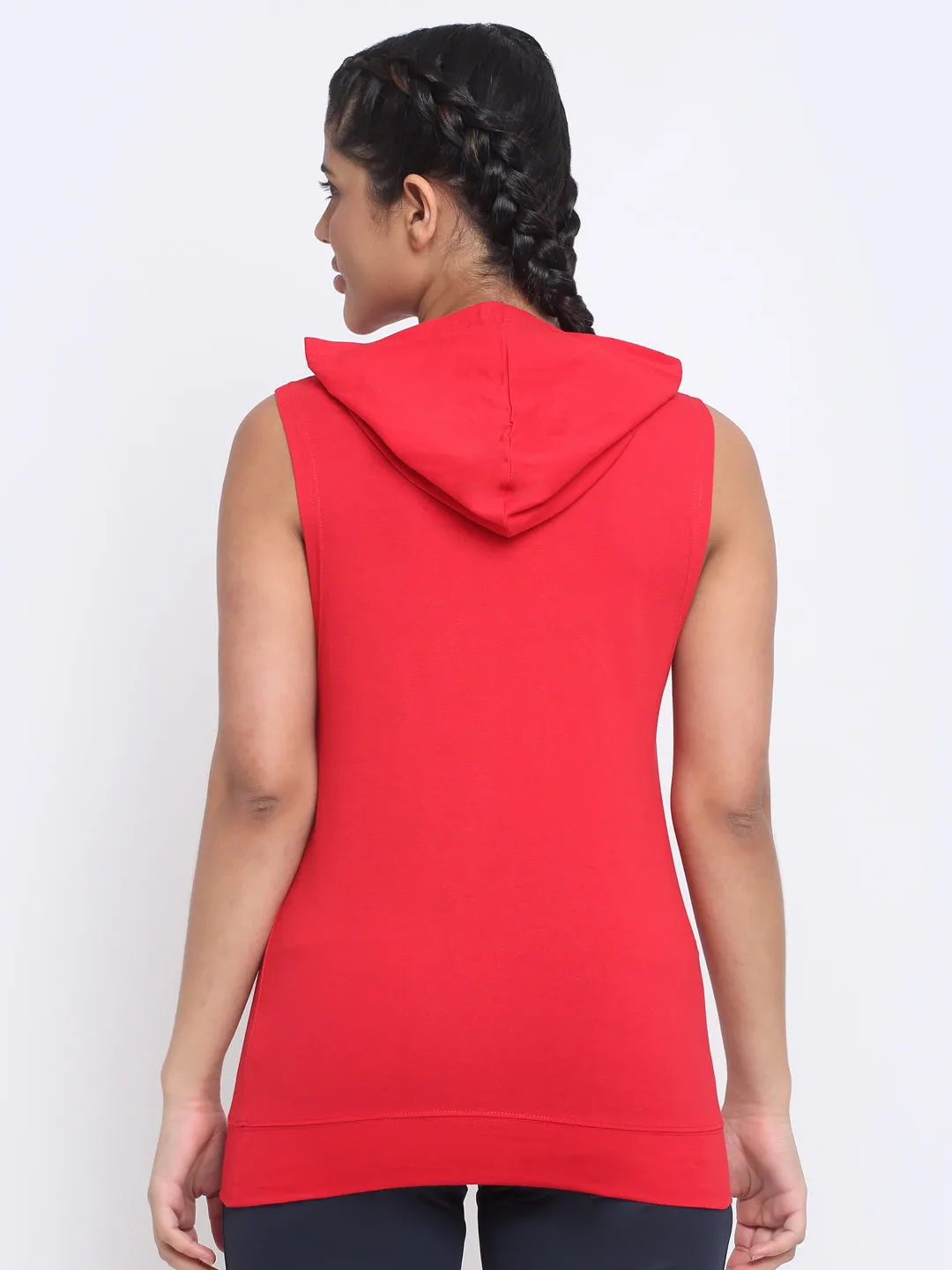 Invincible Women's Sleeveless Hoody