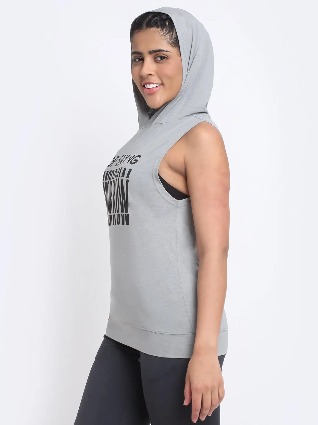 Invincible Women's Sleeveless Hoody