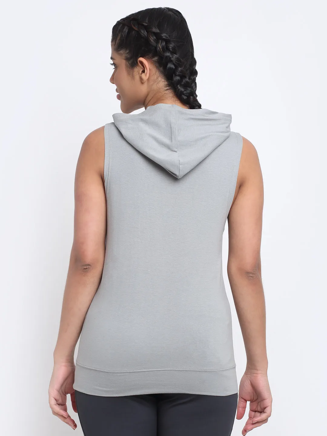 Invincible Women's Sleeveless Hoody