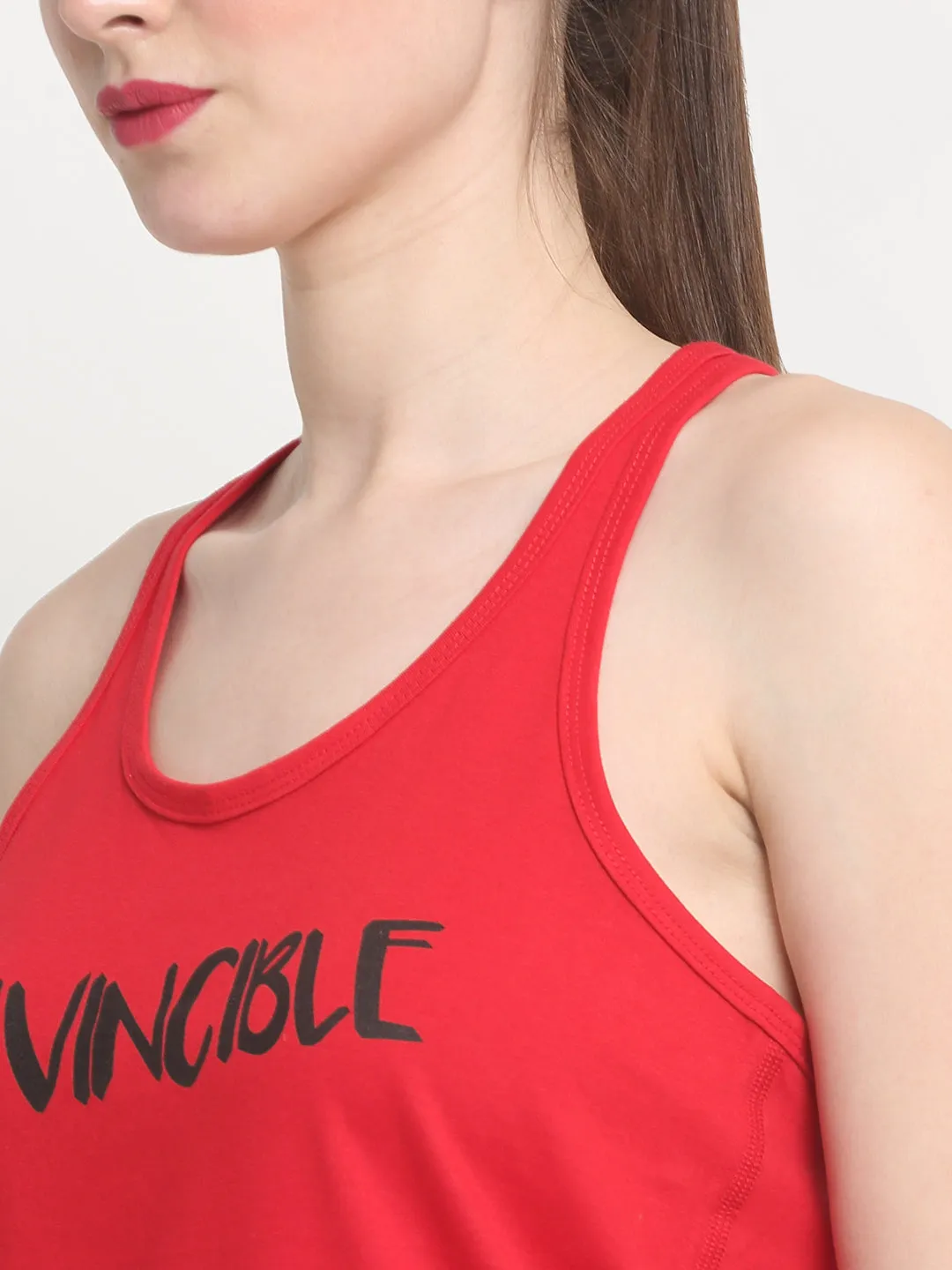 Invincible Women's Workout Tank Top