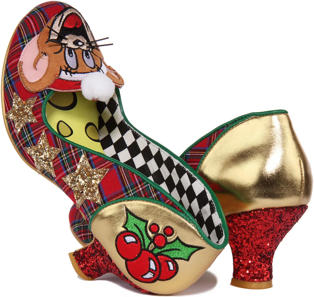 Irregular Choice Best Present In Red Tarten For Women