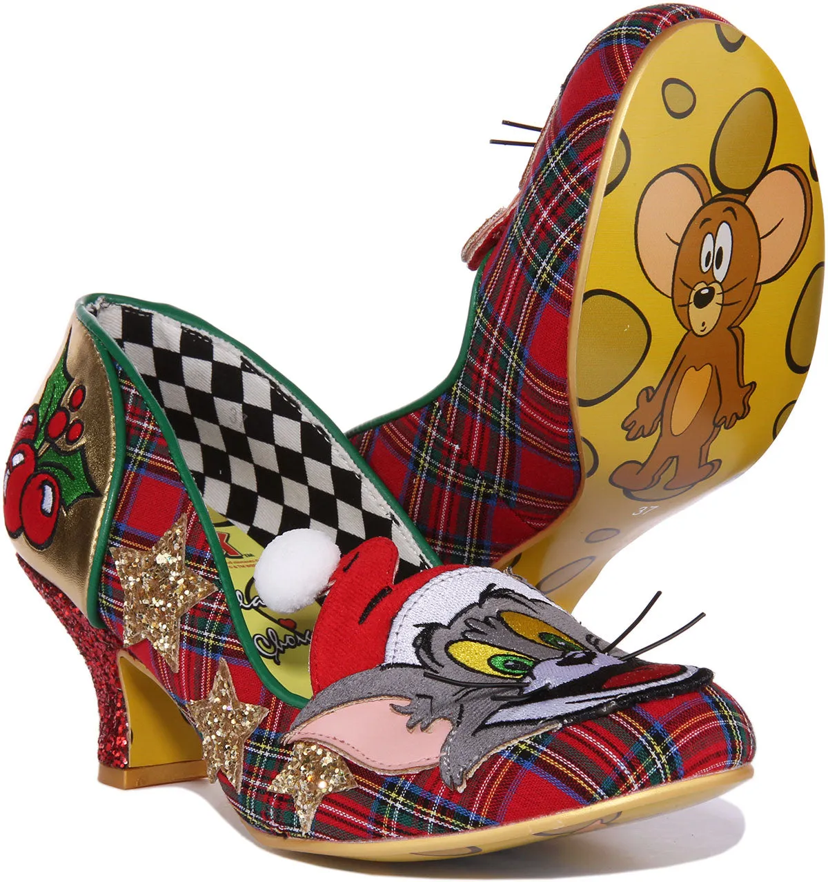 Irregular Choice Best Present In Red Tarten For Women