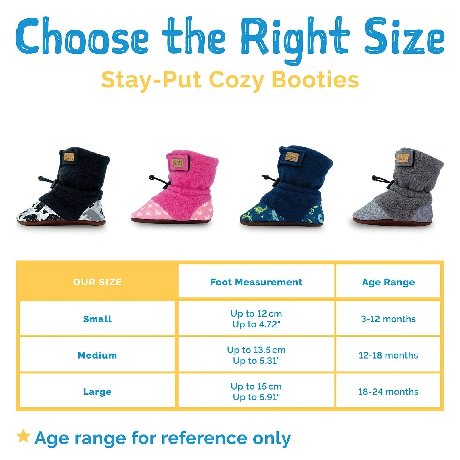 Jan & Jul Adjustable Stay-Put Cozy Booties