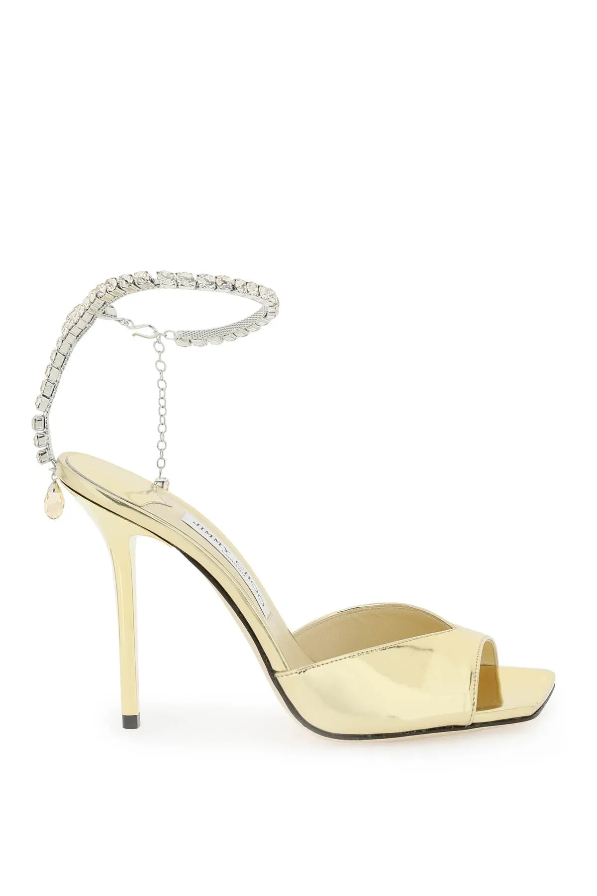 Jimmy choo patent leather 'saeda' sandals