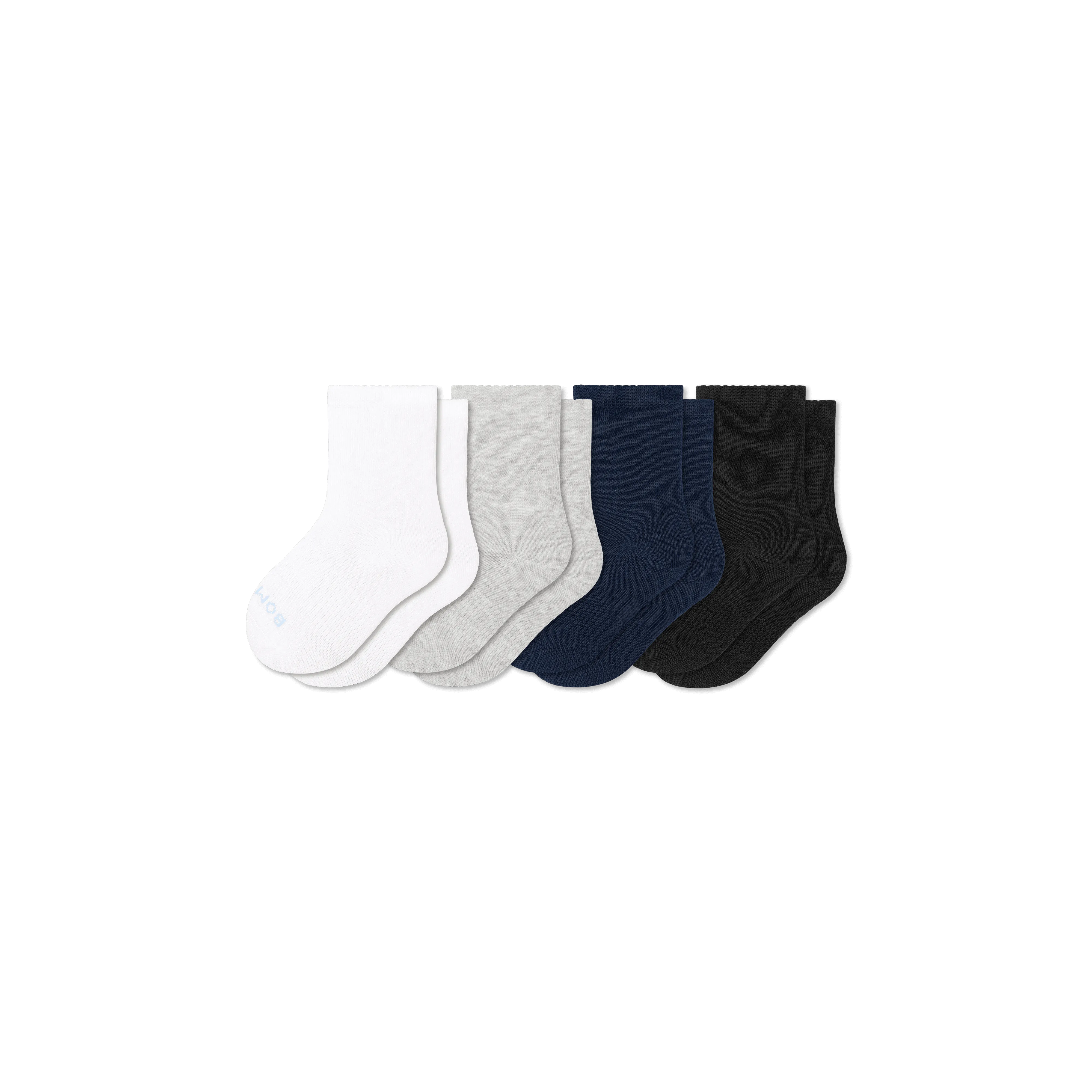 Junior Lightweight Calf Sock 4-Pack