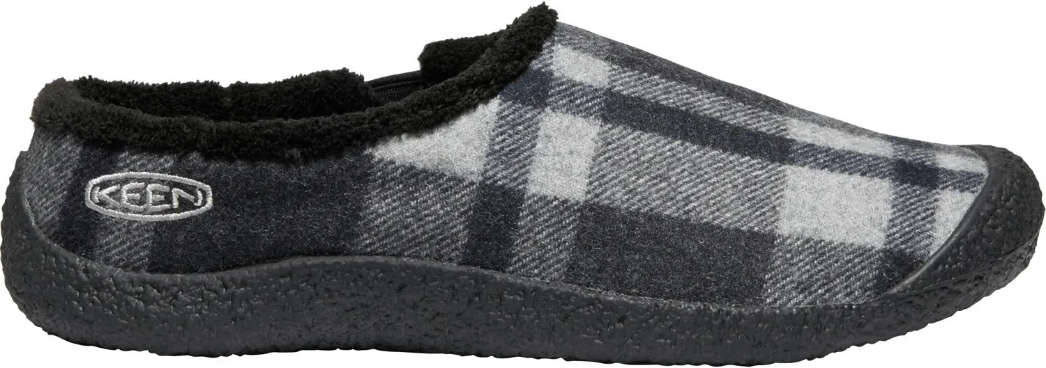 'Keen Outdoor' Women's Howser Slide - Black Plaid / Black