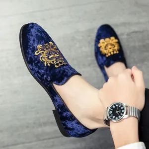 Korean Style Embroidered Leisure Lazy Shoes