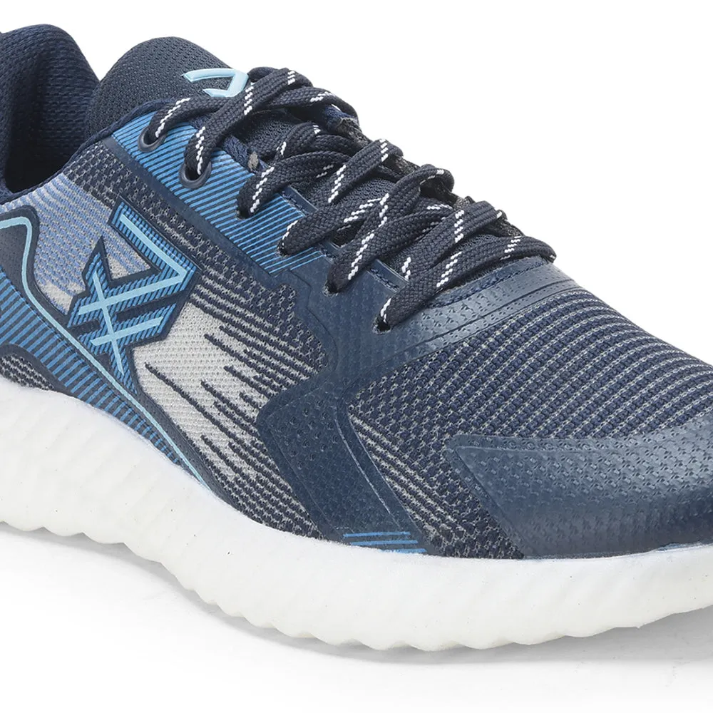 Leap7x by Liberty Men NITSOFT-1E N.Blue Sports Lacing Shoes