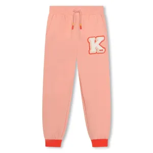 Logo Appliqué Drawstring Track Pants