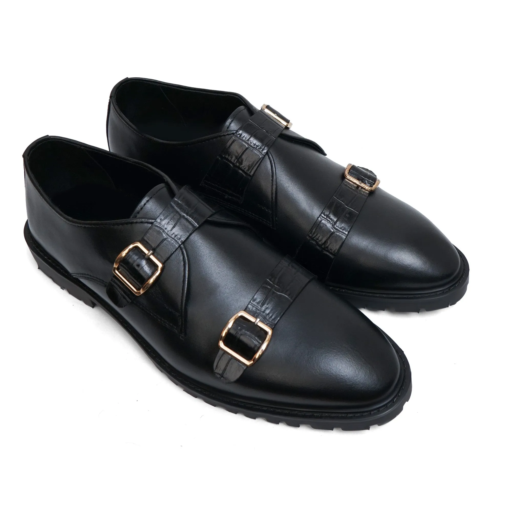 LS PURE LEATHER Cavalor CHUNKY LOAFERS LS-536