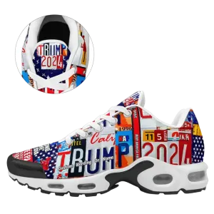 Luxury Gifts,Personalized Trump Sneakers, Custom Patriotic Running Shoes,Flag Shoes,TN-24020043